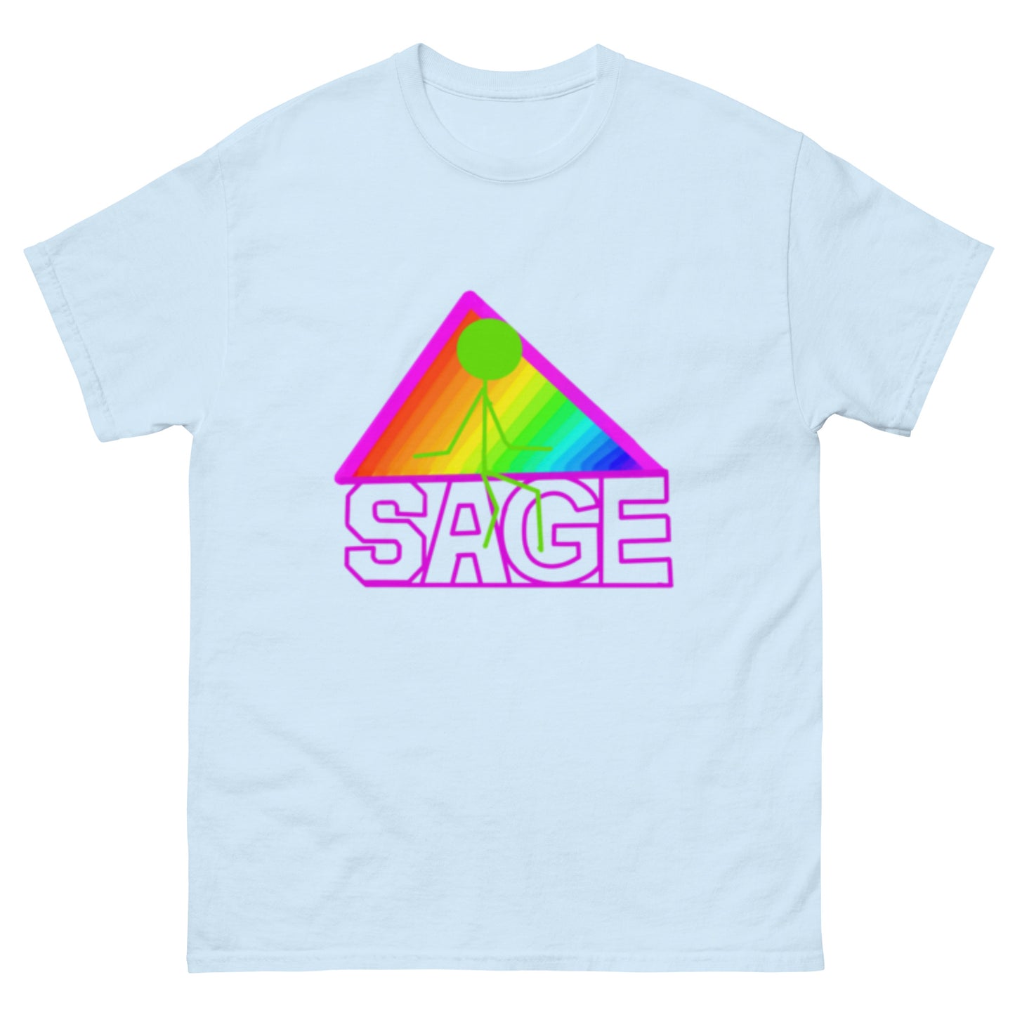 Men's classic sage tee