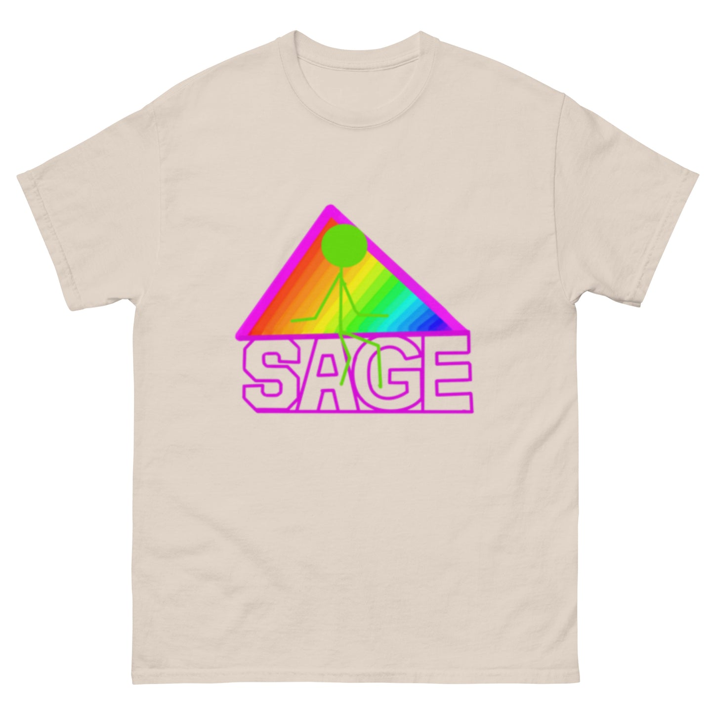 Men's classic sage tee