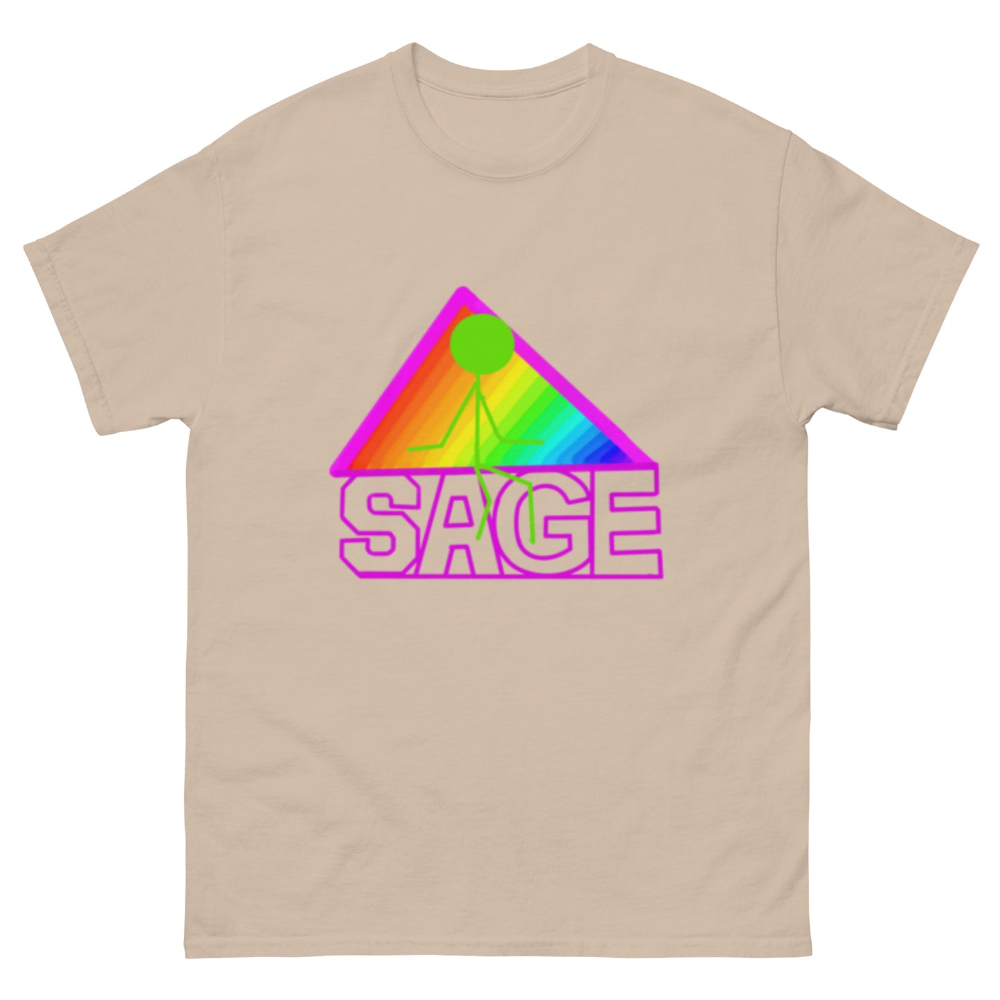 Men's classic sage tee