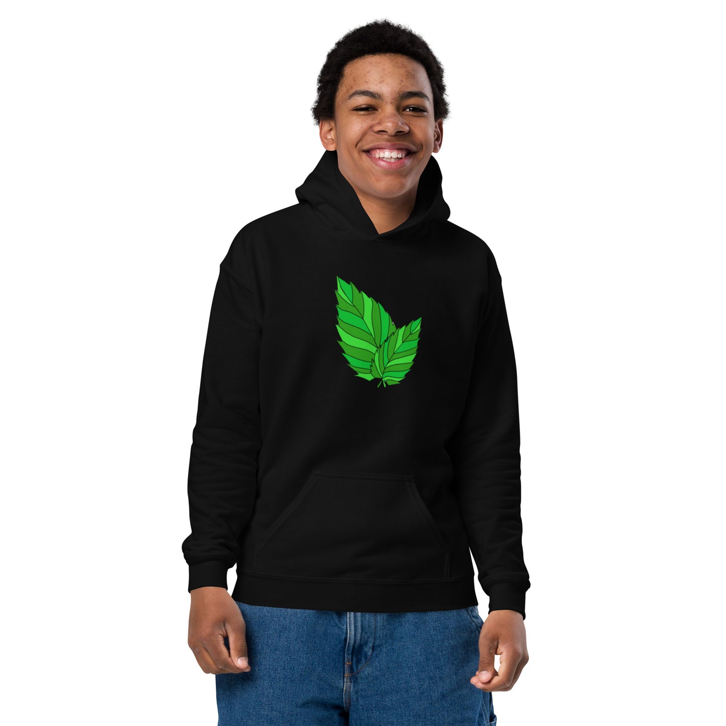 Leaf youth heavy blend hoodie