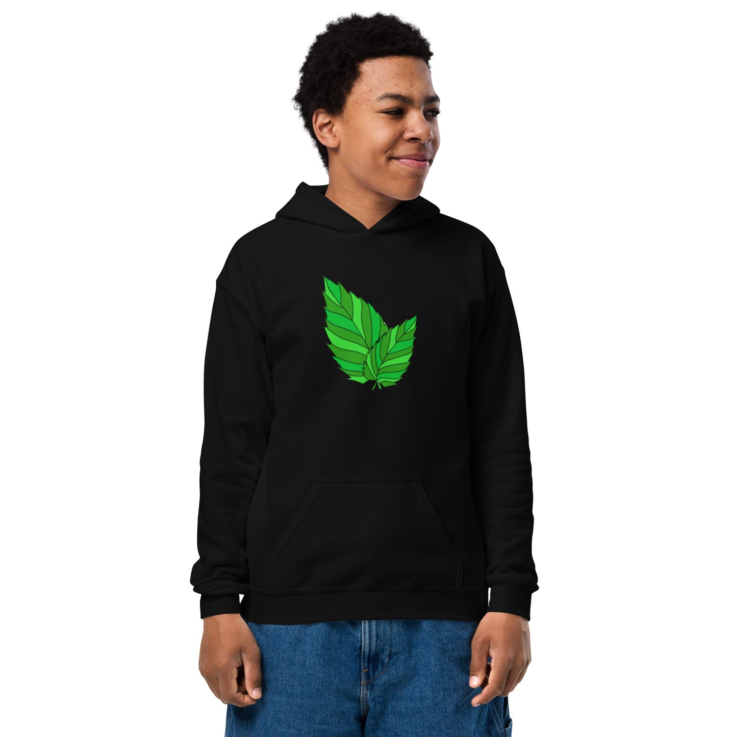 Leaf youth heavy blend hoodie